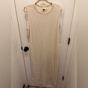 universal thread cream sweater dress